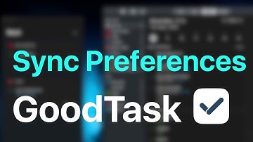 Preferences Sync on GoodTask
