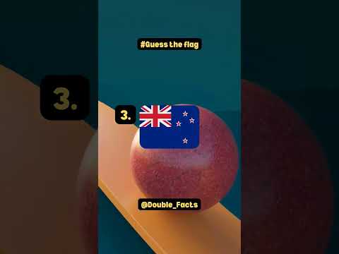 Only 1.8% get all 4. #trivia #guessinggame #funfact #guessflags #satisfying
