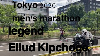 【TOKYO2020 men's marathon in Sapporo】legend    Eliud Kipchoge   GOLD