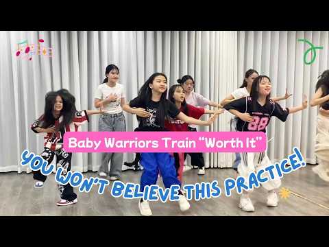 🔥 Baby Warriors Train “Worth It” Like PROS?! You Won’t Believe This Practice! 💃🔥