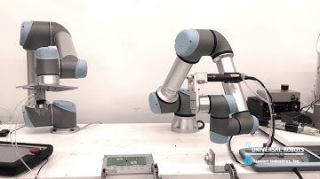 Universal Robots Pick & Place + Screw Fastening (Demonstration) by Fancort Industries, Inc.