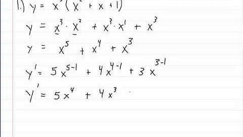 Derivatives, Power Rule - Part 6