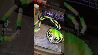 How to Attach Perler to Necklace | Tiktok Kandi Tutorial