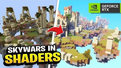 [Minecraft] I Played Skywars with SHADERS!