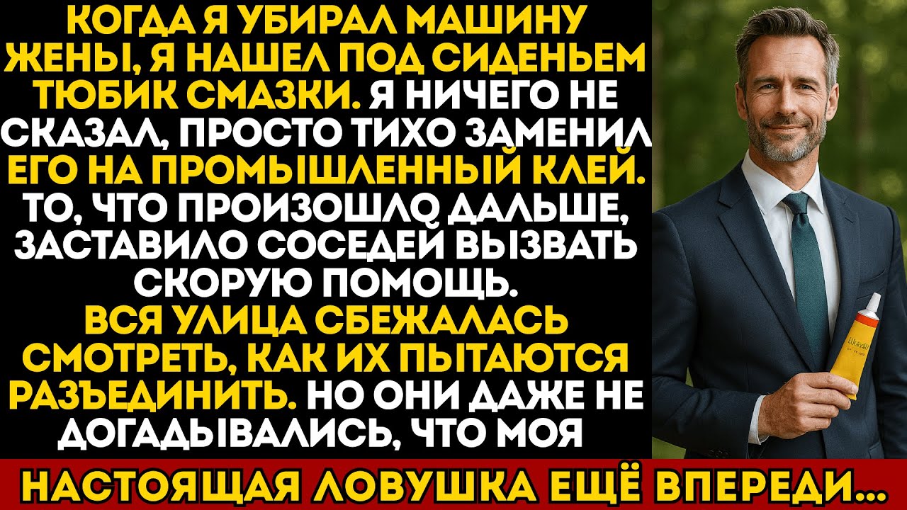 Я подменил смазку изменщицы-жены на клей… и пожарным пришлось разрывать их!