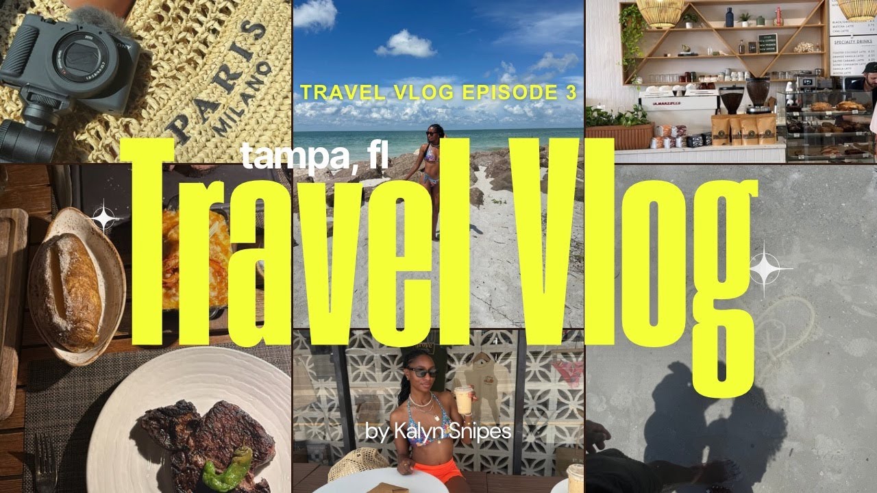 Tampa Travel Vlog | Beaches, Food, & a Perfect Weekend in Florida