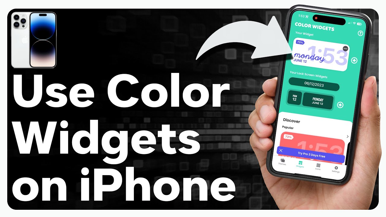 How To Use Color Widgets On IPhone YouTube