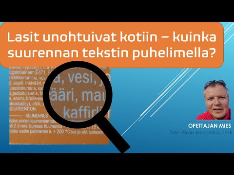 Video: Kuinka Kiillottaa Lasia Puhelimellasi