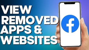 How to View Removed Apps And Websites on Facebook Mobile App