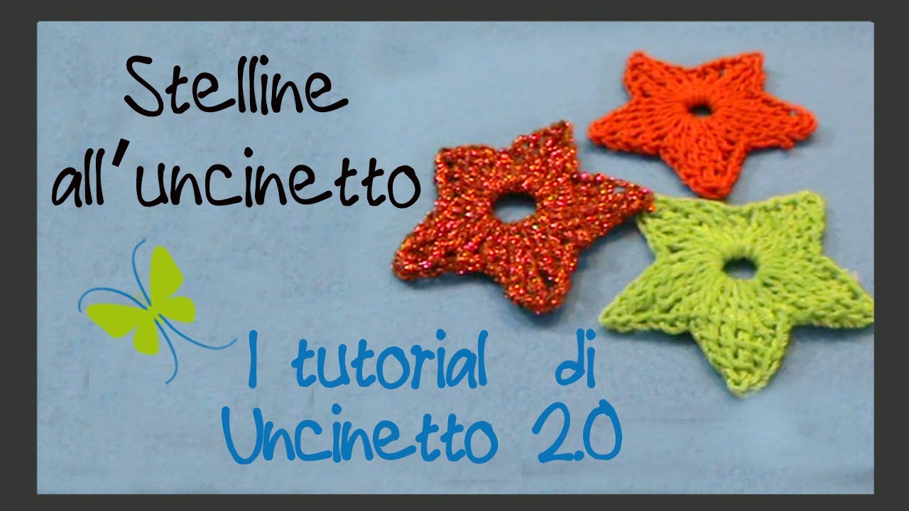 Video Tutorial Stella Di Natale All Uncinetto.Come Fare Le Stelle A Uncinetto Per Le Decorazioni Di Natale