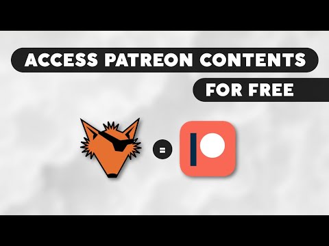 HOW TO SEE PATREON CONTENTS FOR FREE [ NEW USERS ]