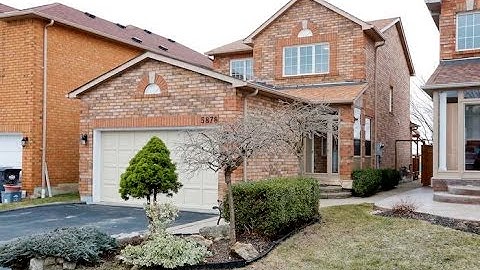 5878 Sidmouth St Mississauga Open House Video Tour