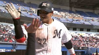2022年3月15日 千葉ロッテ対広島 試合ハイライト