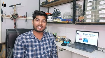 Light Blink and Door Bell Using Push Button | STEM & Robotics Projects | EduVitae Services