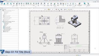 ZW3D 2022 (CAD) : Title Block Improvement