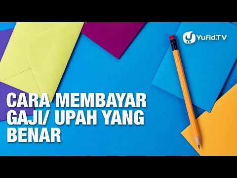 Video: Cara Membayar Gaji Pekerja