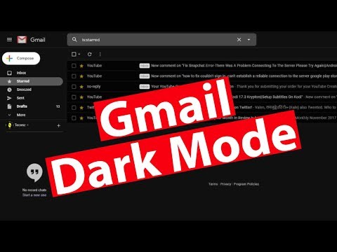 How To Enable Dark Mode On Gmail For Windows Pc & Mac