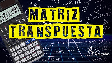 Matriz transpuesta