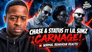 Chase & Status Ft Lil Simz - CARNAGE‼️ 💥 Normal Behaviour Reacts‼️