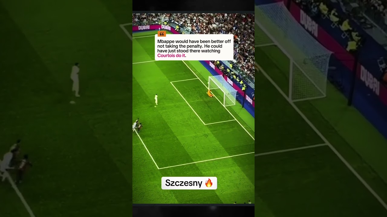 Mbappe's Missed Penalty against BARCELONA