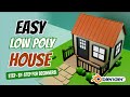 How to Make a Simple Low Poly House in Blender (Beginner Friendly)