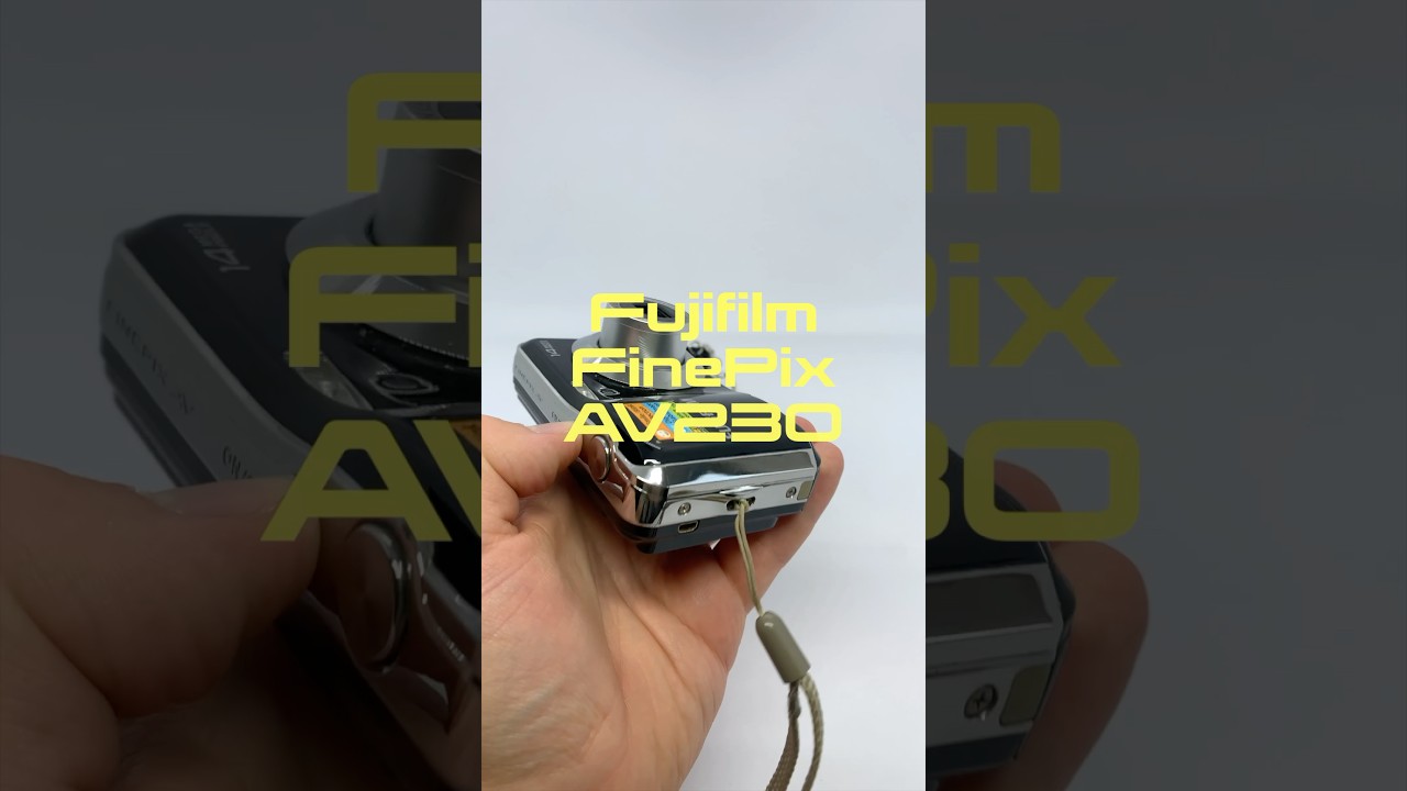 Fujifilm FinePix AV230 digicam - YouTube