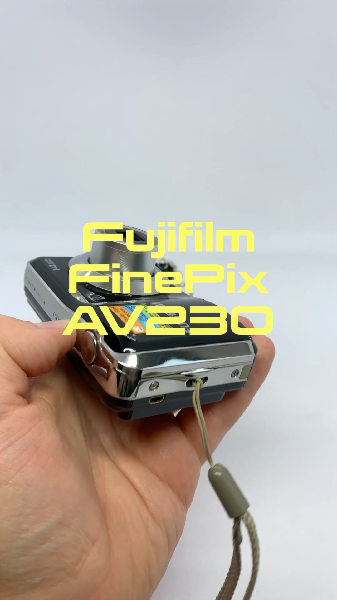 Fujifilm FinePix AV230 digicam - YouTube