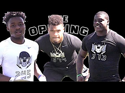 🔥🔥 Nike Football Opening Regionals | Los Angeles | RB vs LB - 1v1s | 2017