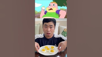 Eat Deviled Eggs of Clarence #clarence #deviledegg #shorts #cartoonedits #cartoonnetwork