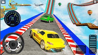 Crazy Car Stunt Master Extreme Racing Game 2023 - Impossible Stunts Car Driver - Android GamePlay #2 screenshot 5