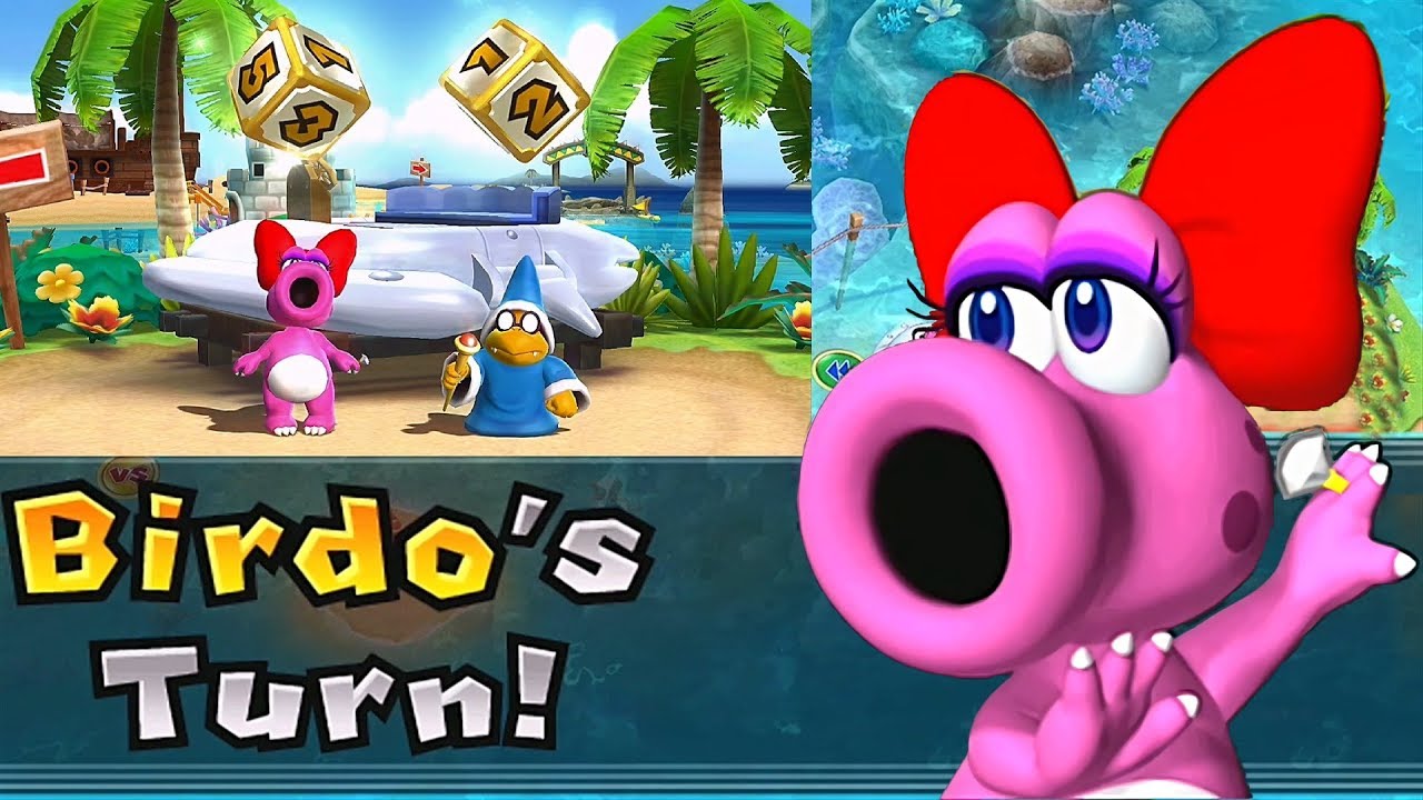 Mario Party 9 Solo Mode ◆Birdo Blooper Beach Part 4 #257