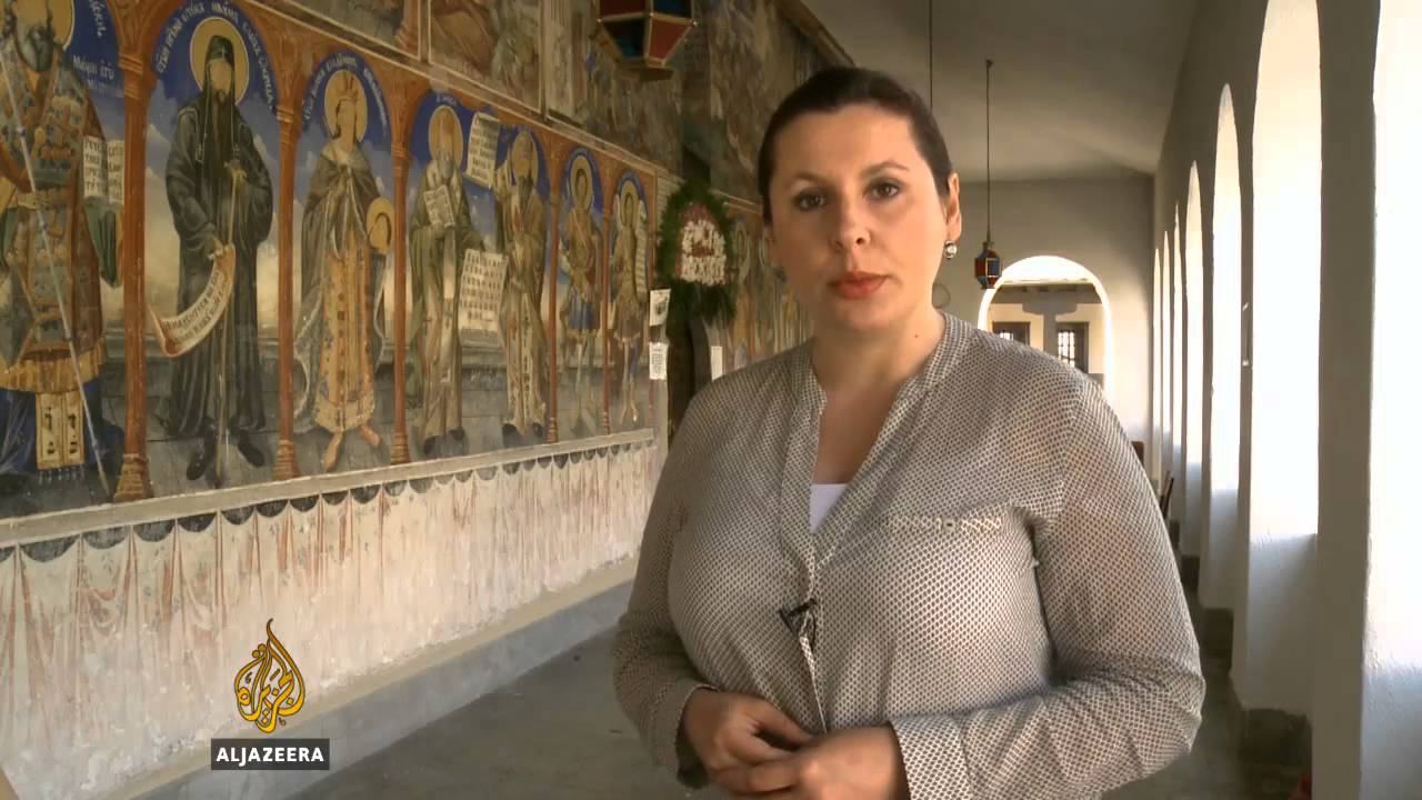 عيد الفصح في دير القديس يوحنا بيغورسكي - الجزيرة البلقان