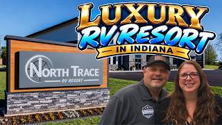 This Indiana RV Resort Has It ALL! | North Trace RV Resort Tour