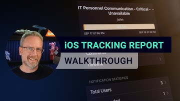 iOS Tracking Report - xMatters Support