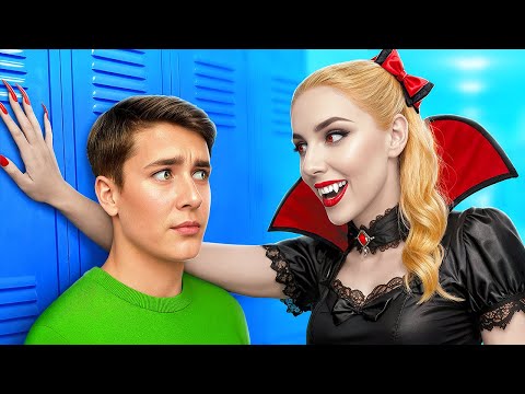 Видео: Как стать вампиром?! Мой краш — настоящий вампир!