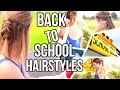 3 Quick &amp; Easy Back to School Hairstyles for Any Length Hair | Courtney Lundquist