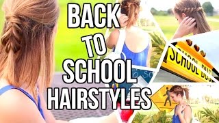 3 Quick & Easy Back to School Hairstyles for Any Length Hair | Courtney Lundquist