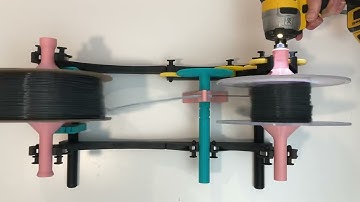 Pastamatic filament winder/respooler for Bambu Lab AMS