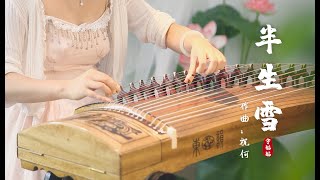 古筝《半生雪》古筝流行曲大司乐宁姑姑曲谱