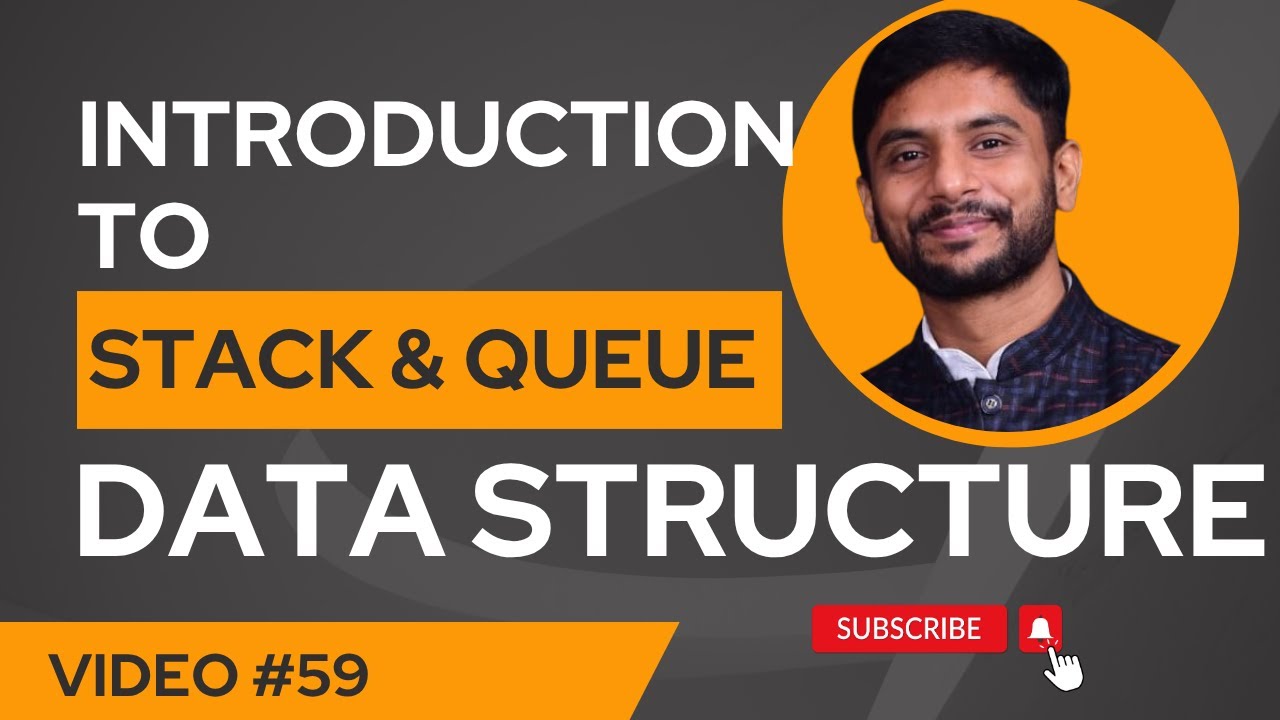 🔴 Stack & Queue in Data Structures | DSA for Beginners - YouTube