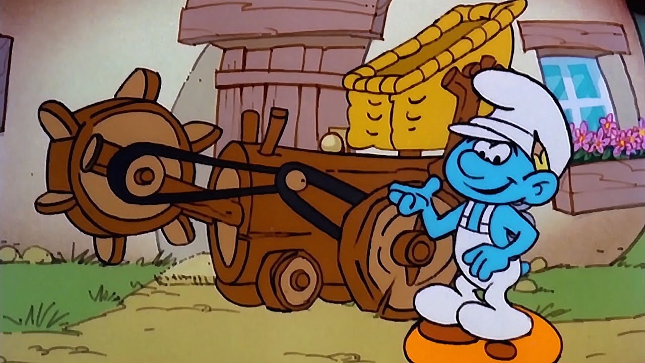 Sečko-žnečko-mlátičko-pečka • Celá epizoda • Šmoulové