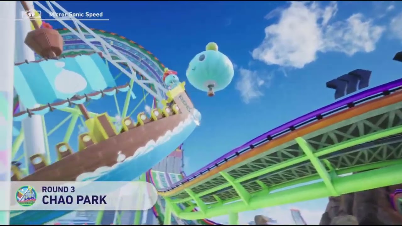 Sonic Racing Crossworlds Crystal Cup SS Mirror with Shadow