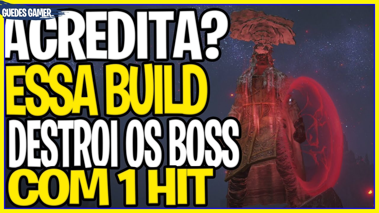 ELDEN RING - ESSA BUILD PASSA POR TODOS BOSS COM 1 GOLPE INCLUSIVE O ...