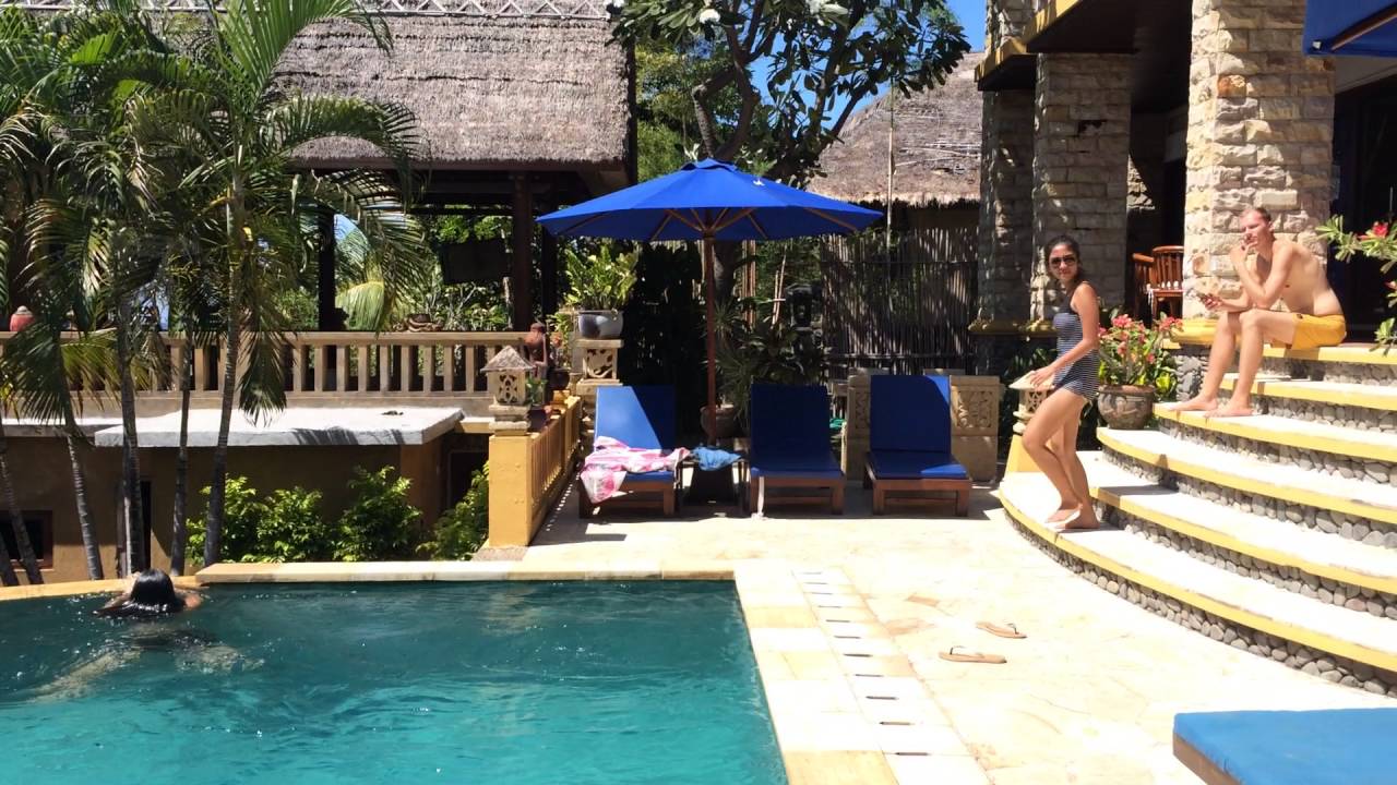 Walking Around The Villa In Amed Bali 2014 07 19