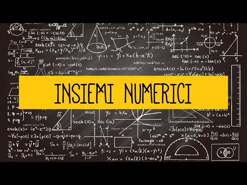 MATEMATICA : Spiegazione degli INSIEMI NUMERICI