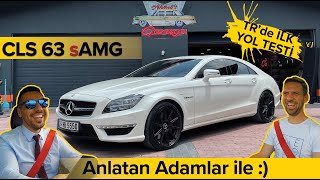 MERCEDES CLS63 sAMG ve ANLATAN ADAMLAR | CAPRISTO EGZOZ ile 576HP ve 800NM GÜÇ