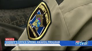 Law enforcement recognized at Olmsted County Sheriff's Office spring awards