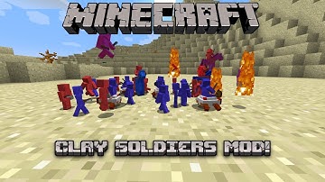 Minecraft Mod Review Series #1 | Clay Soldiers Mod
