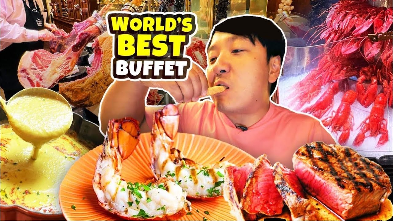 #1 BEST Buffet in THE WORLD! French LOBSTER BUFFET 