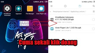 Tutorial back up aplikasi yang sudah terinstal ke file manager screenshot 3